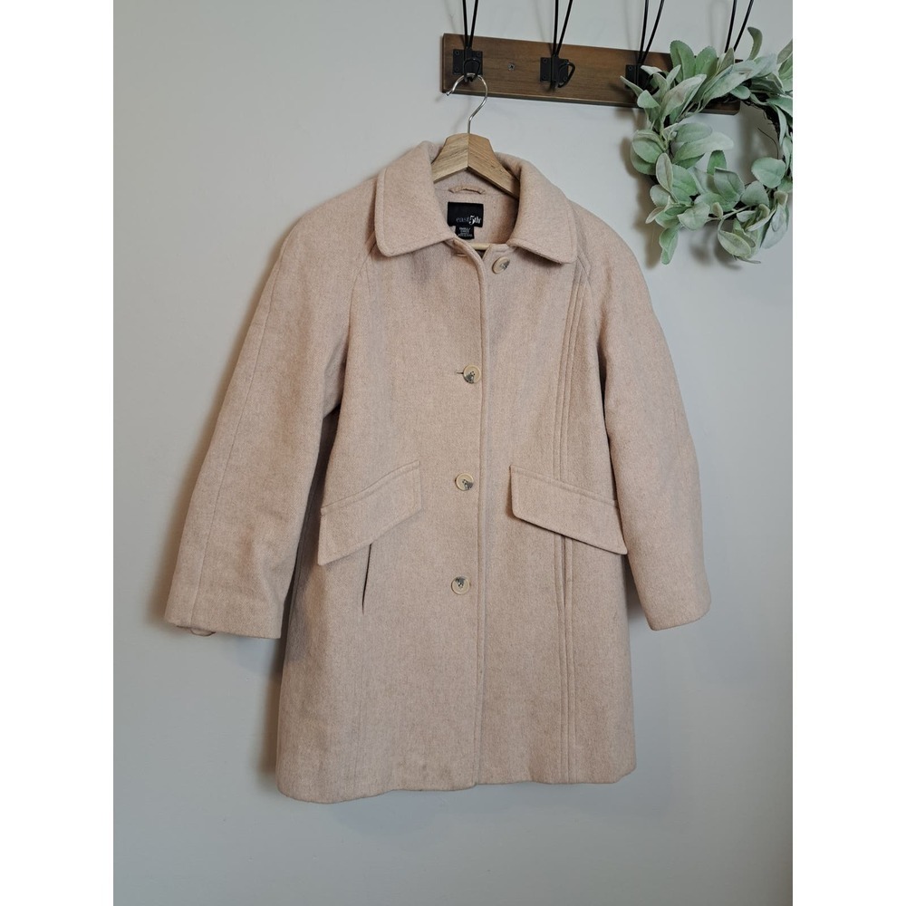 East 5th Women's Beige Wool Blend Jacket Size Small